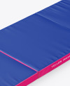 Gymnastic Mat Mockup - Half Side View