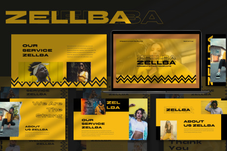 Zelba Powerpoint Template - Report