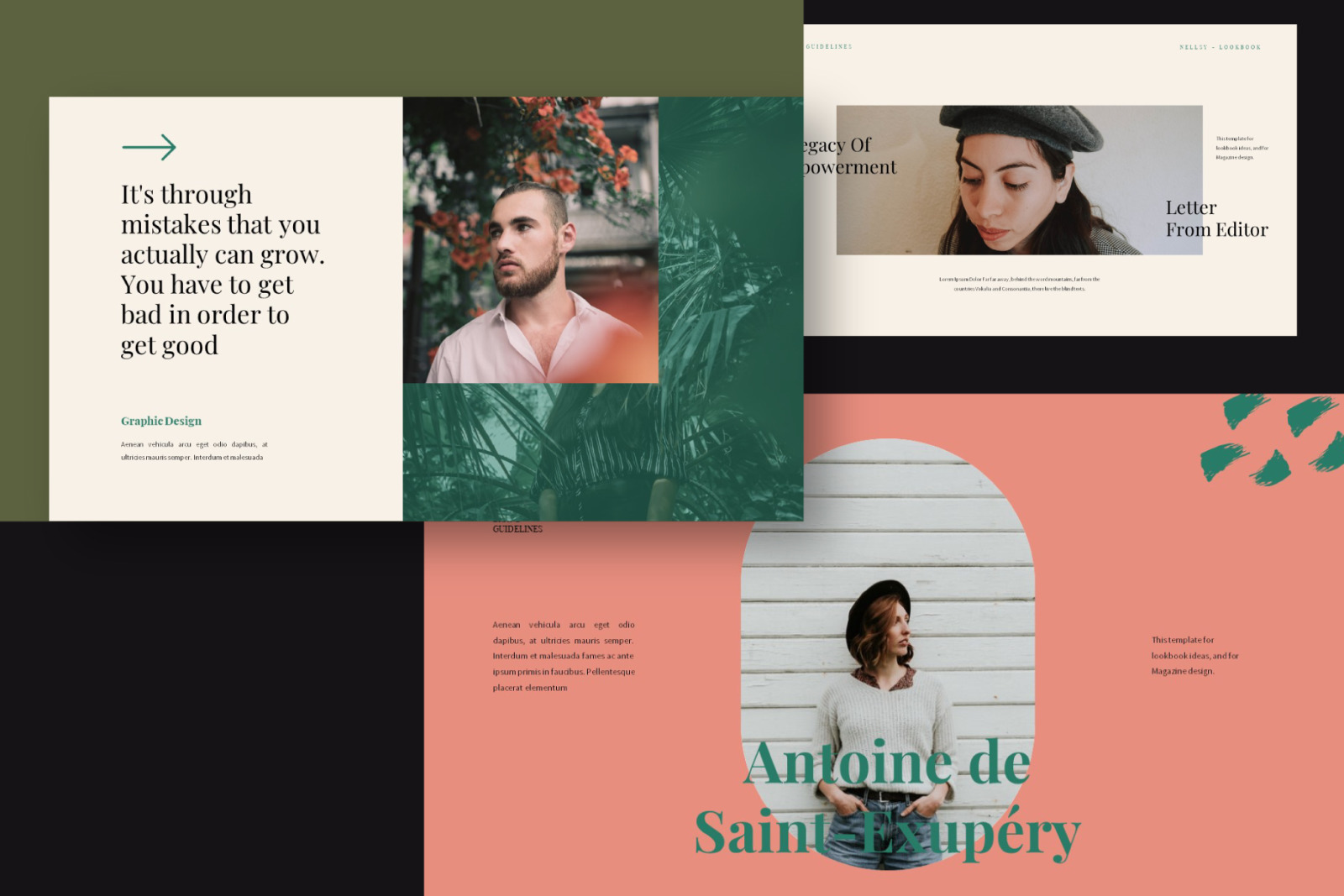 Lookbook Powerpoint Template Lookbook Powerpoint Template