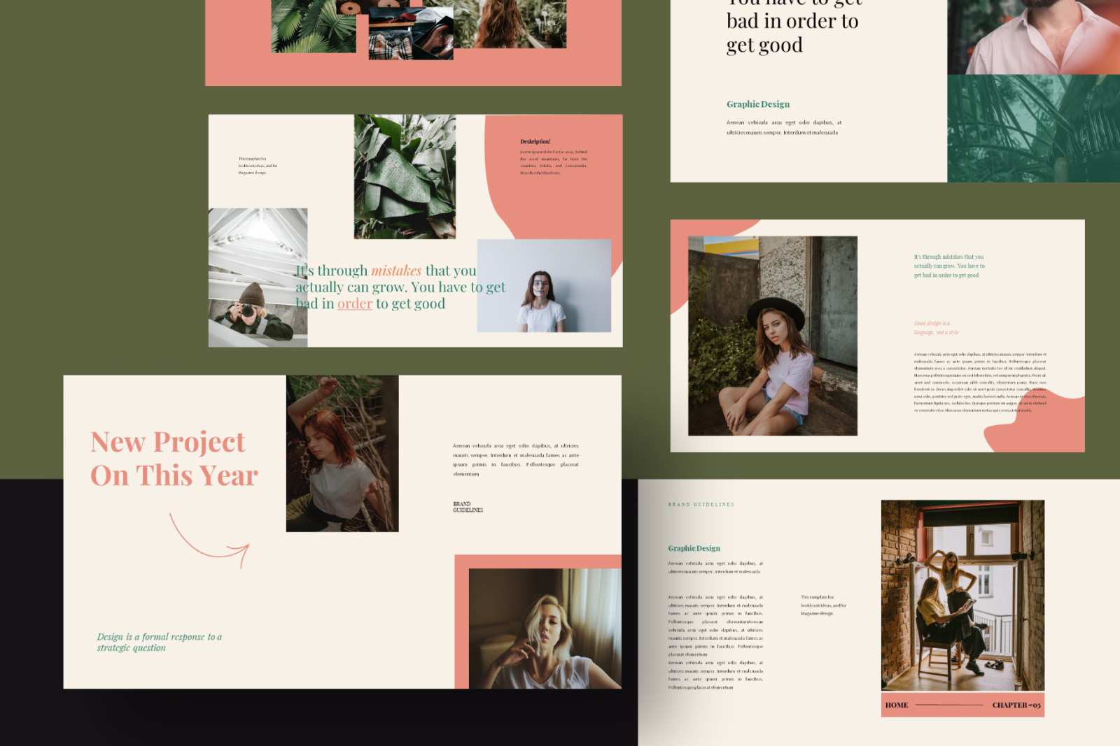 Lookbook Powerpoint Template