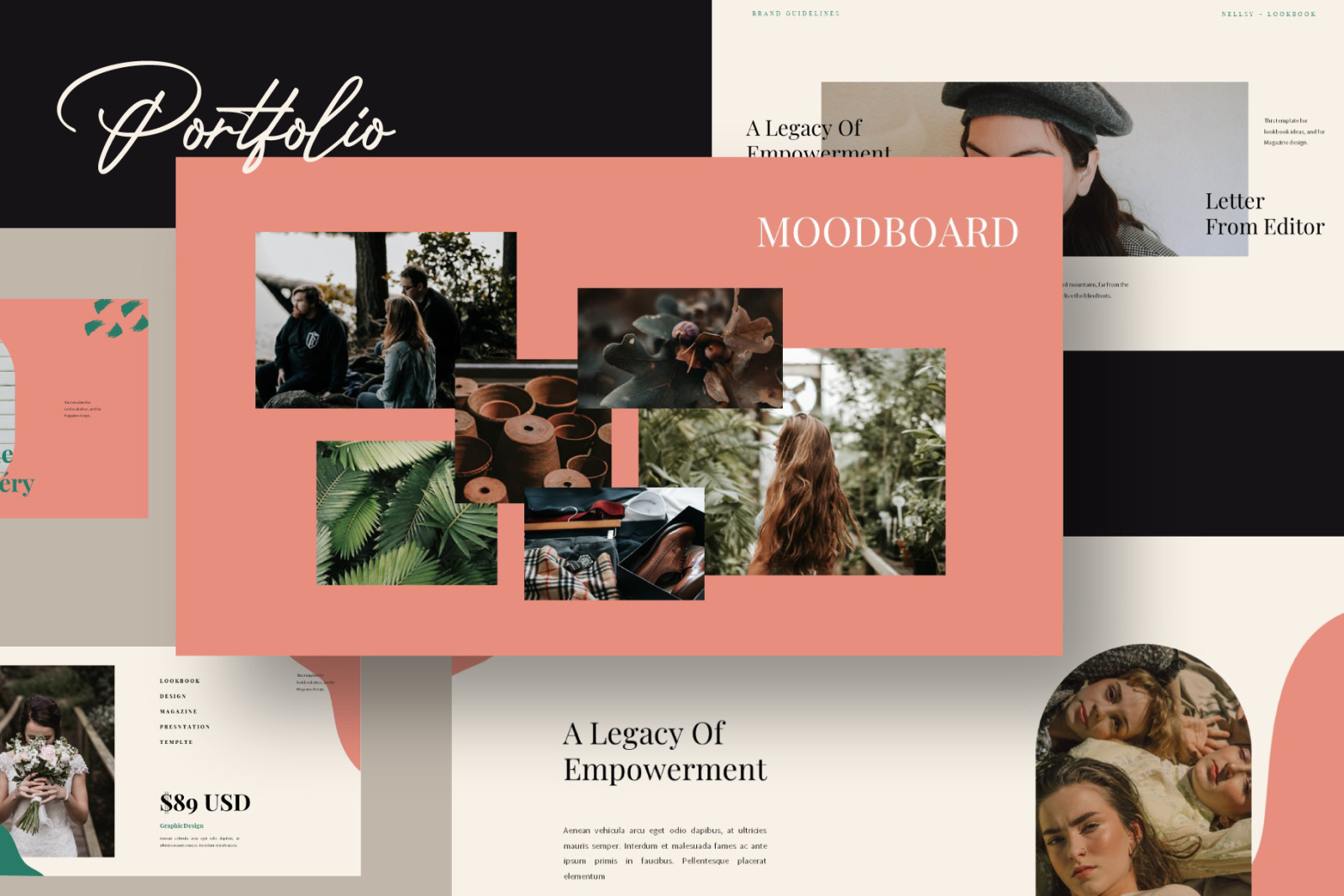 Lookbook Powerpoint Template Lookbook Powerpoint Template