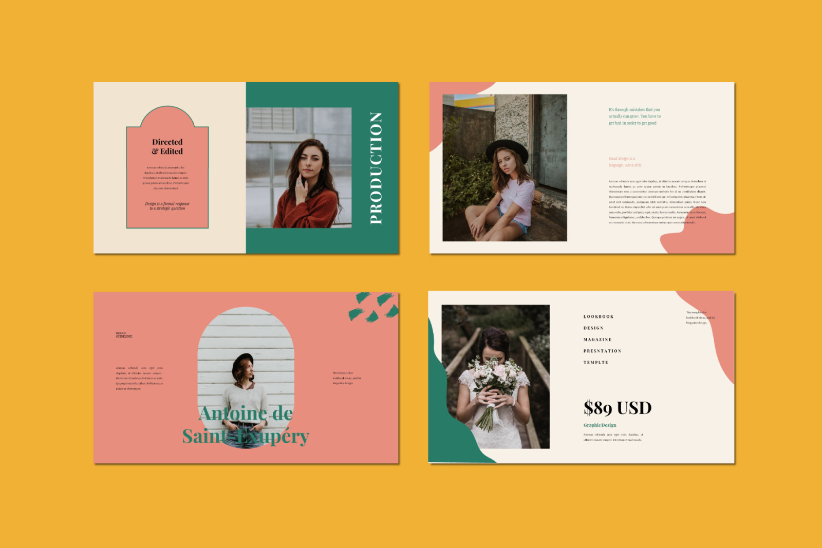 Lookbook Powerpoint Template Lookbook Powerpoint Template