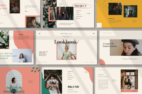 Lookbook Google Slides - Report