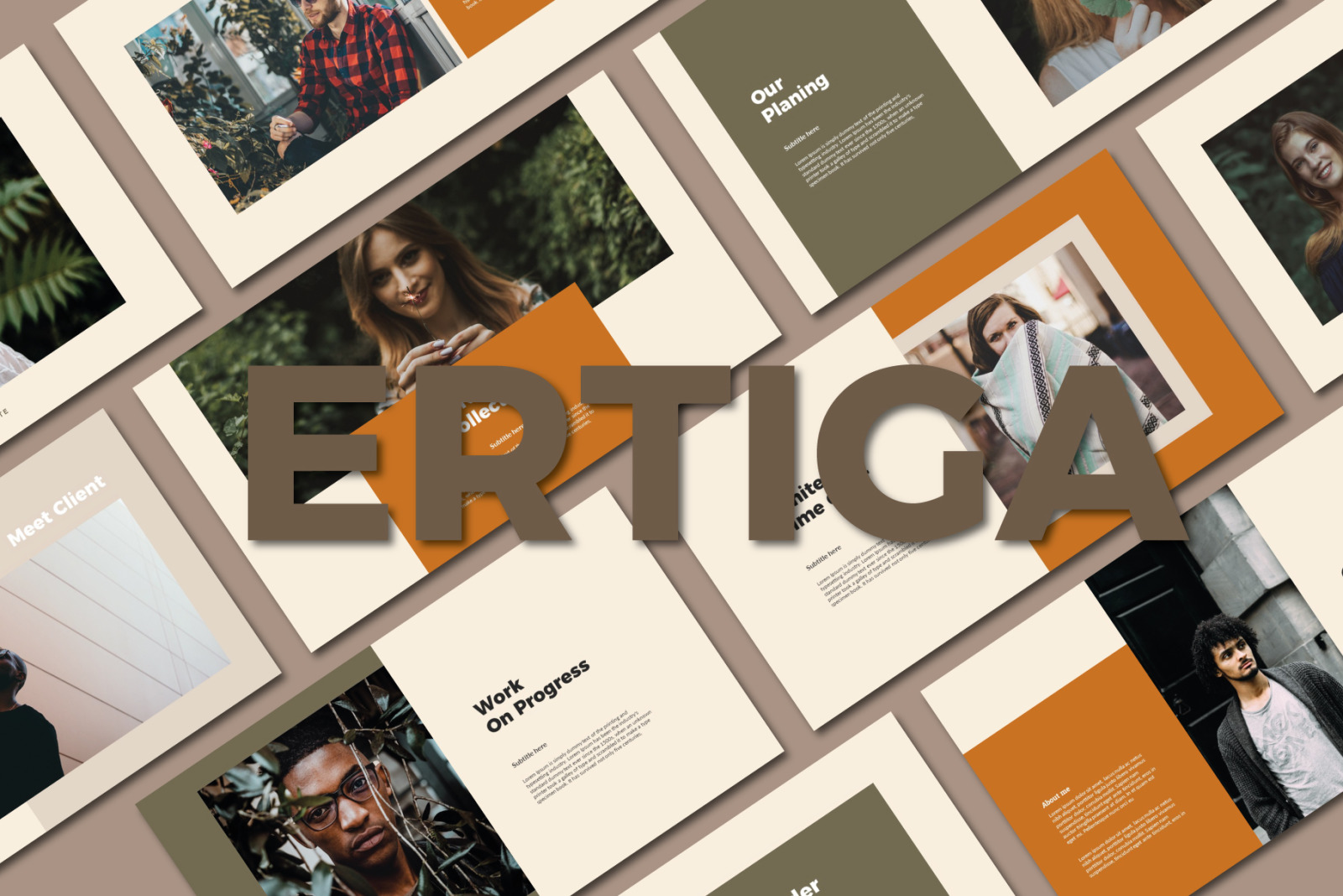 Ertiga Powerpoint Template Ertiga Powerpoint Template
