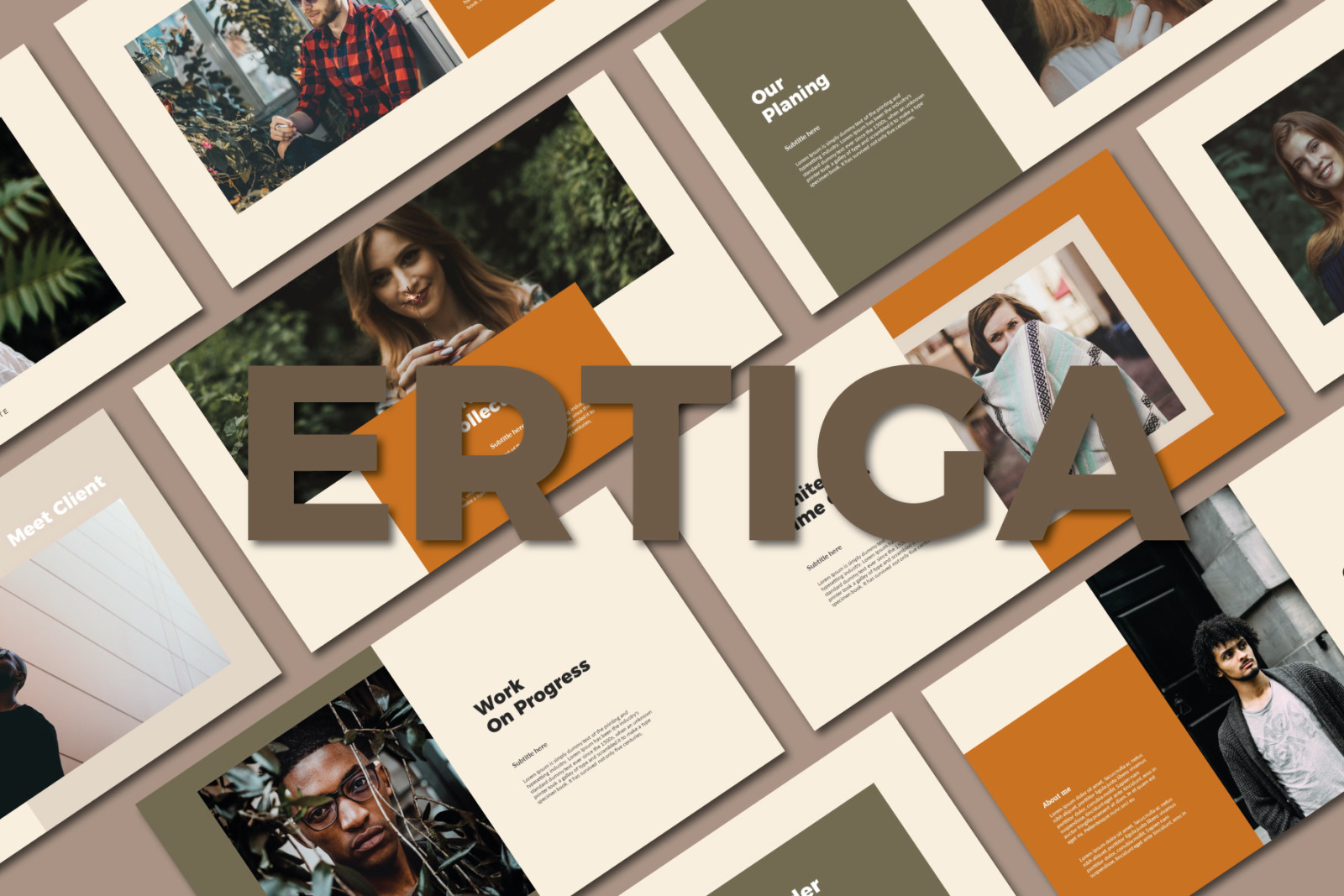 Ertiga Powerpoint Template