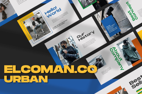 Elcoman.Co Powerpoint Template - Report