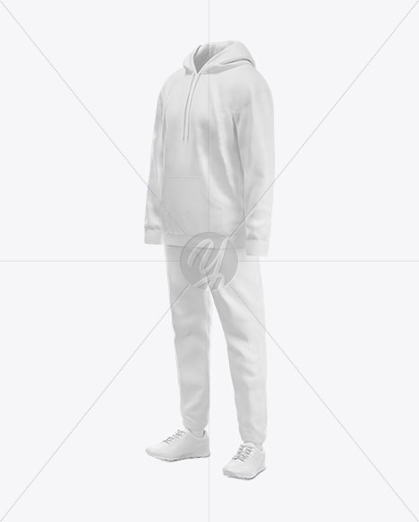 Men’s Sport Suit Mockup – Half Side View