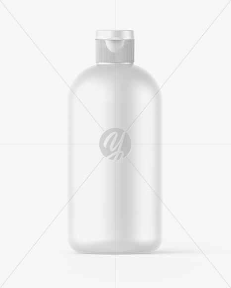 Matte Plastic Bottle Mockup