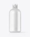 Glossy Plastic Bottle Mockup