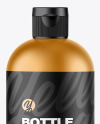 Metallic Bottle Mockup