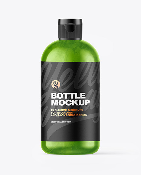 Metallic Bottle Mockup