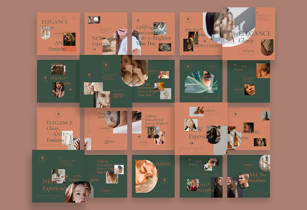 Luxury Instagram Carousel Post Template Luxury Instagram Carousel Post Template