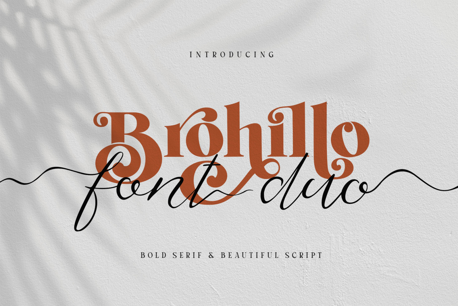 Brohillo Font Duo