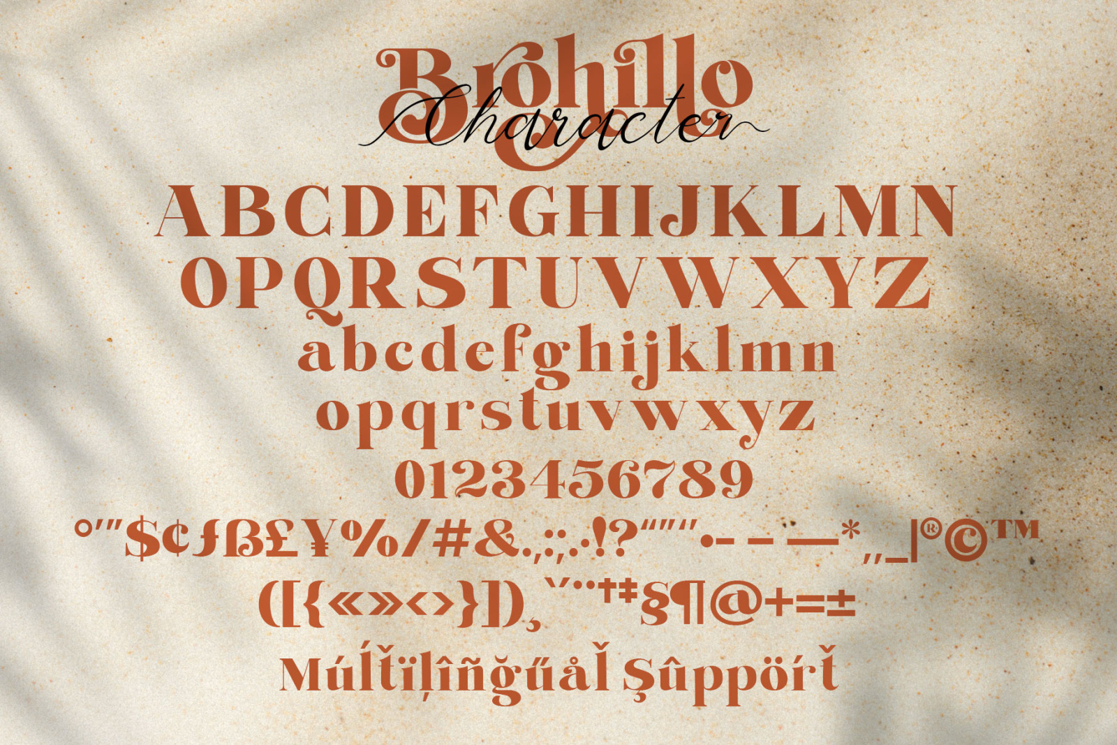 Brohillo Font Duo Brohillo Font Duo