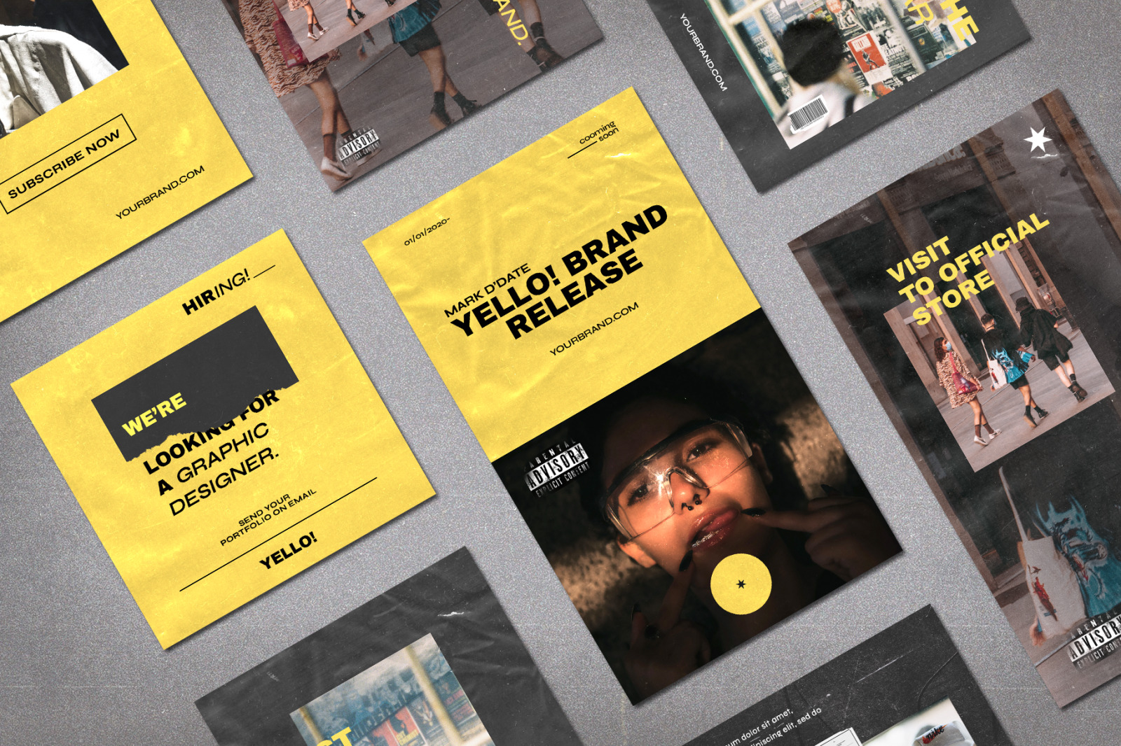 Yelo - Instagram Stories & Post Template Yelo - Instagram Stories & Post Template