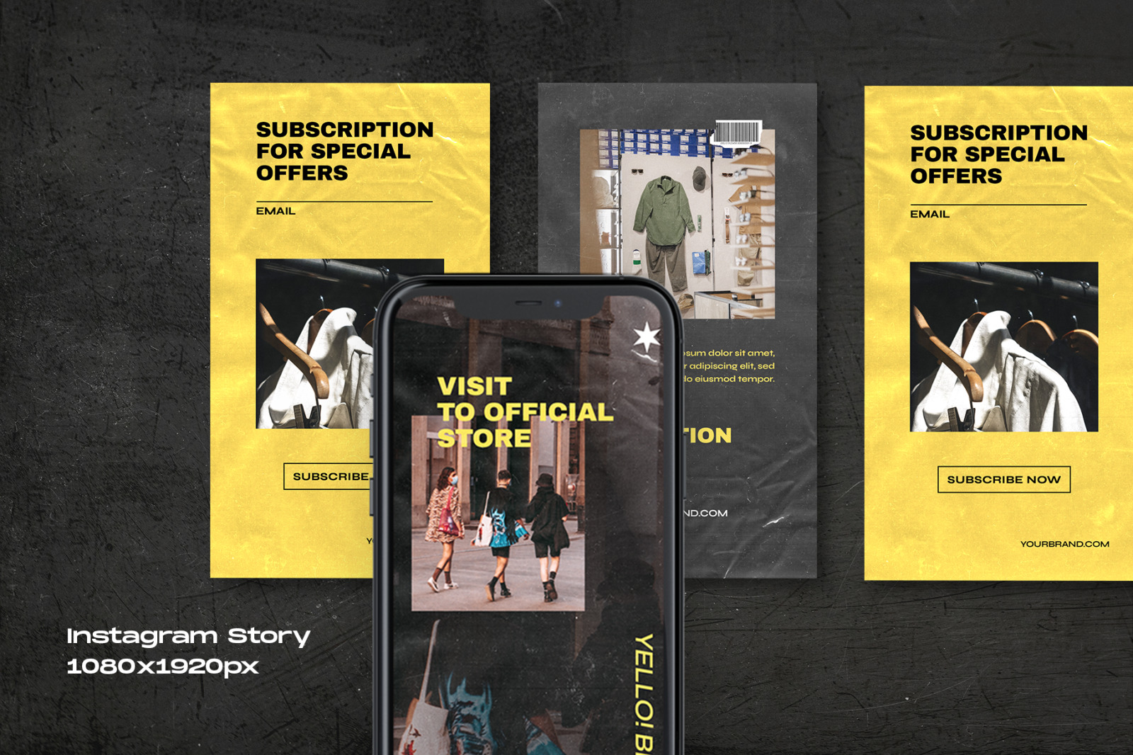 Yelo - Instagram Stories & Post Template Yelo - Instagram Stories & Post Template