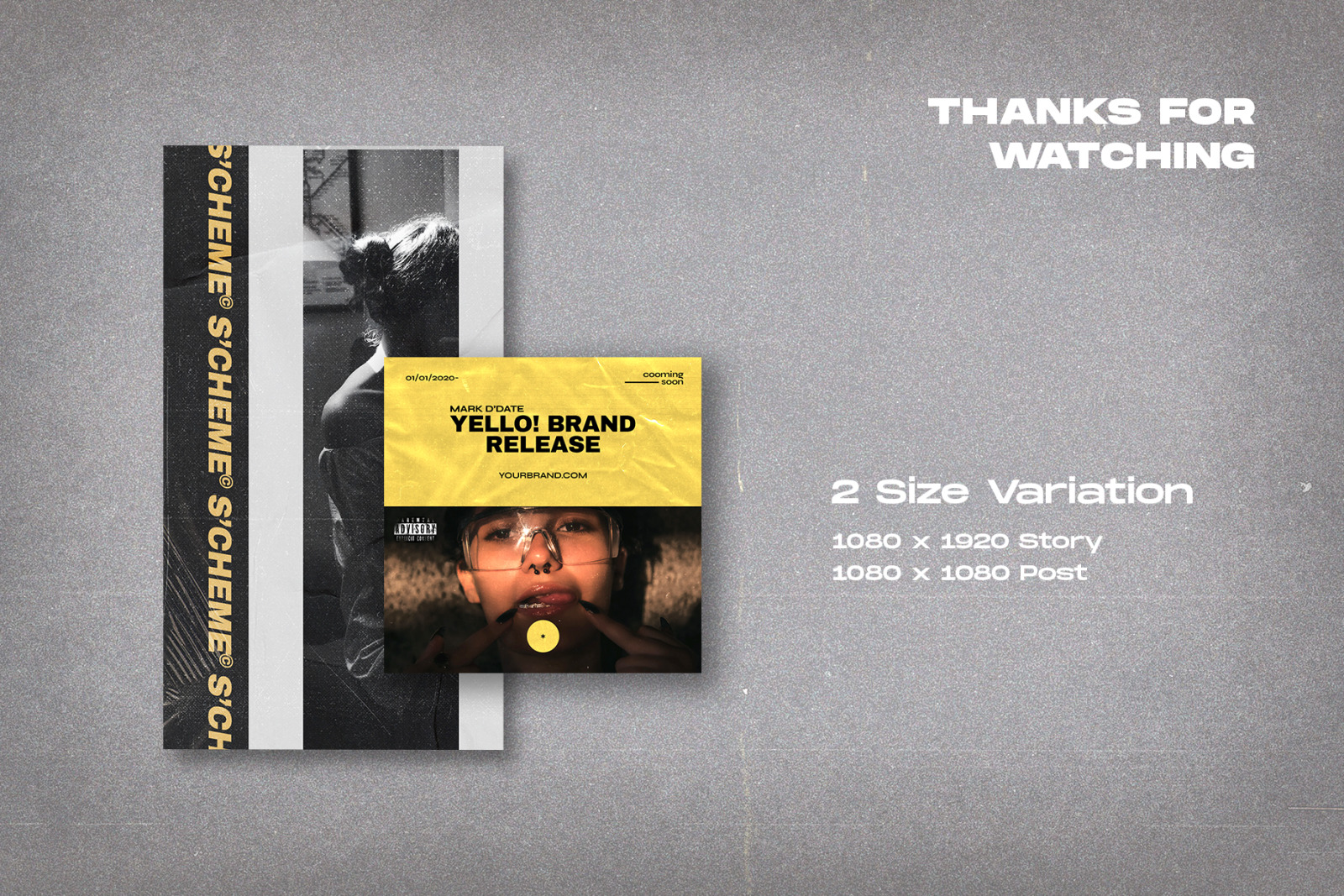 Yelo - Instagram Stories & Post Template Yelo - Instagram Stories & Post Template