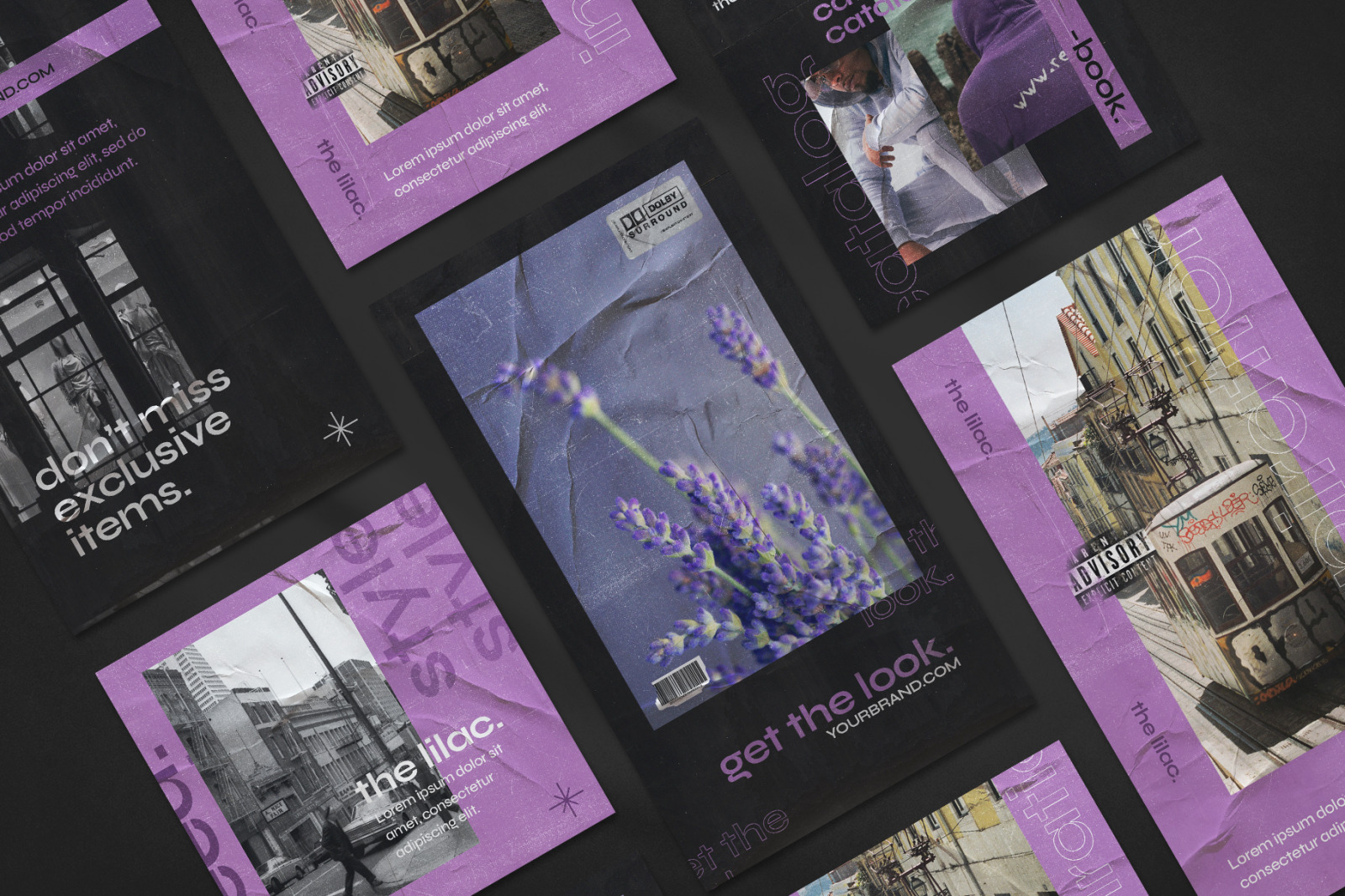 Lilac - Instagram Stories & Post Template Lilac - Instagram Stories & Post Template