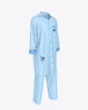 Medical Uniform Mockup – Half Side View