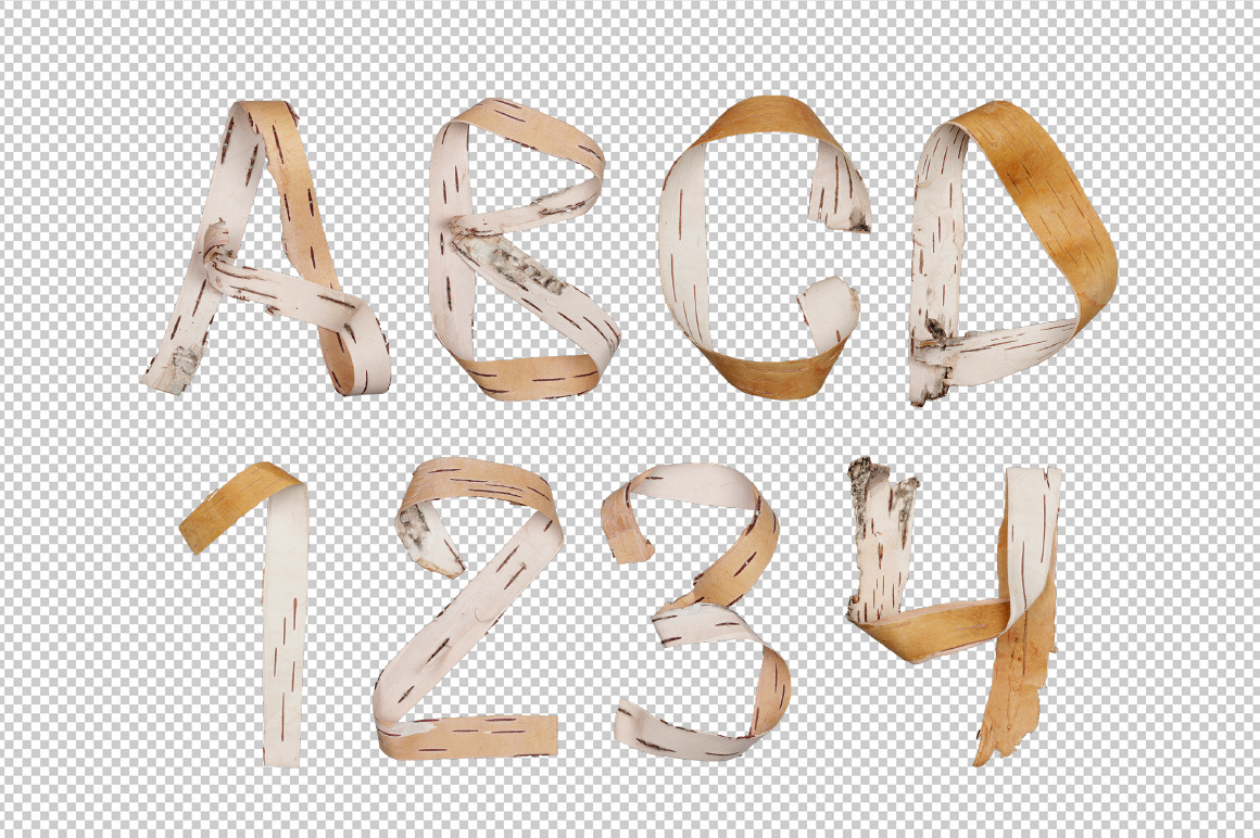 Birch Bark Font Birch Bark Font