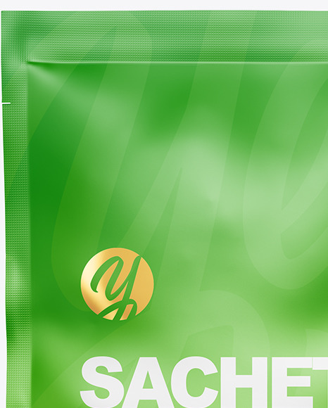 Matte Sachet Mockup