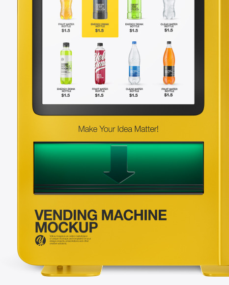 Vending Machine Mockup