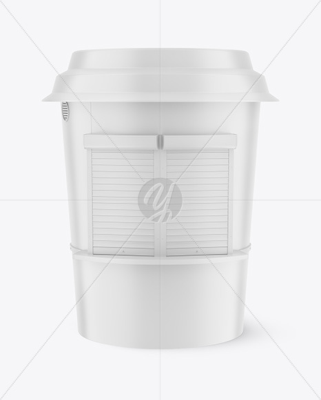 Matte Coffee Stall Mockup