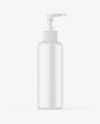 Matte Bottle w/ Open Pump Mockup