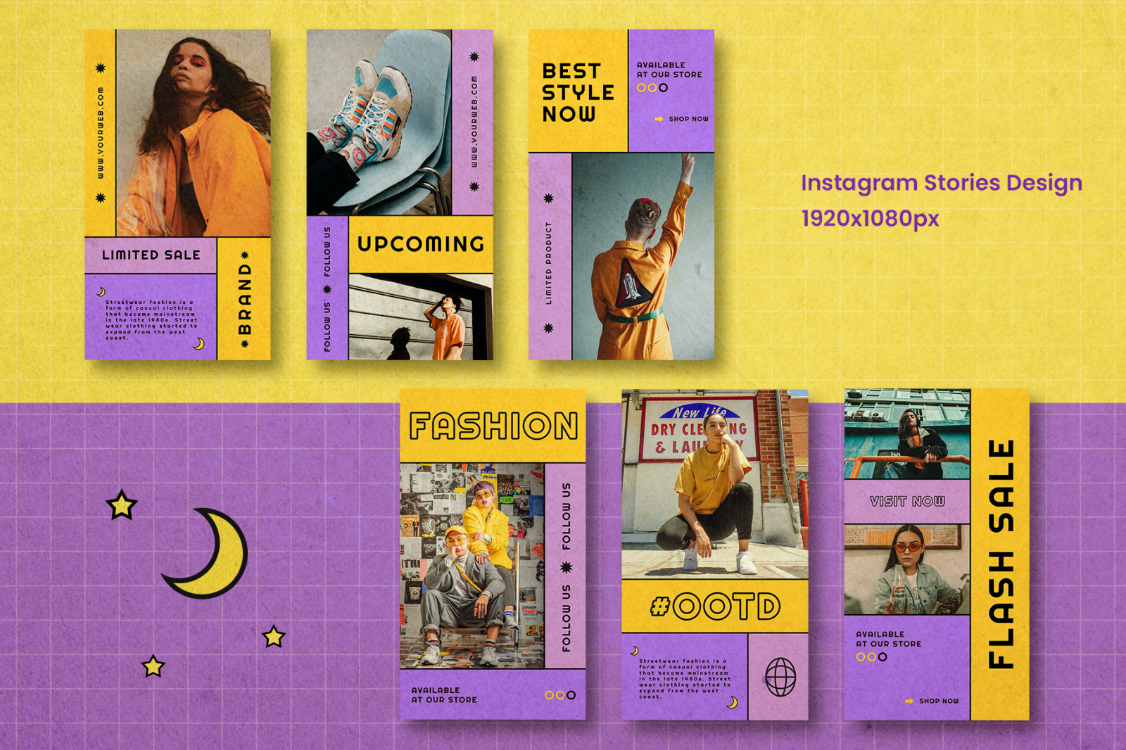 Muony - Instagram Stories & Post Template Muony - Instagram Stories & Post Template