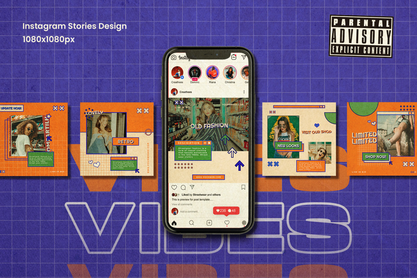 Zueto - Instagram Stories & Post Template Zueto - Instagram Stories & Post Template