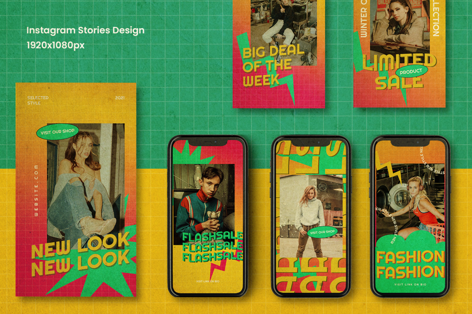 Guine - Instagram Stories & Post Template Guine - Instagram Stories & Post Template
