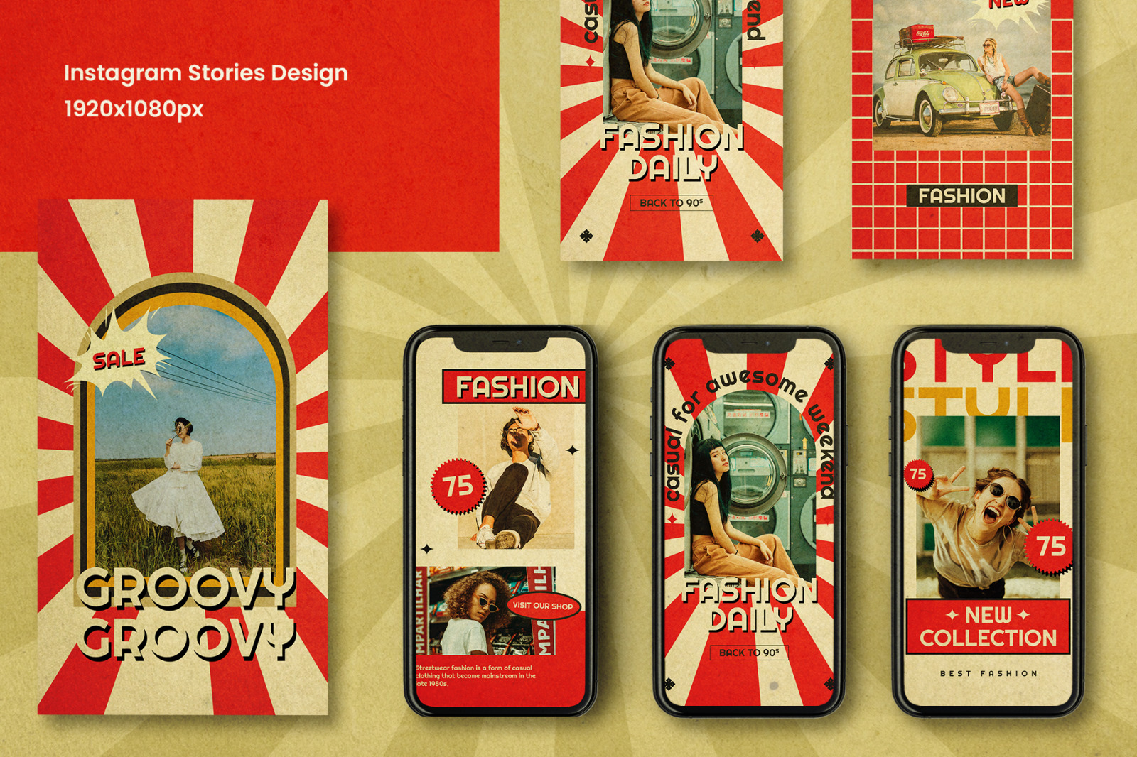 Popcorn - Instagram Stories & Post Template Popcorn - Instagram Stories & Post Template