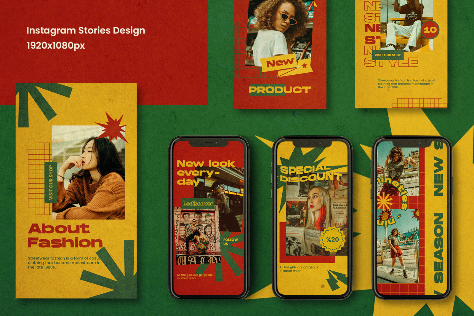 Urbet - Instagram Stories & Post Template Urbet - Instagram Stories & Post Template