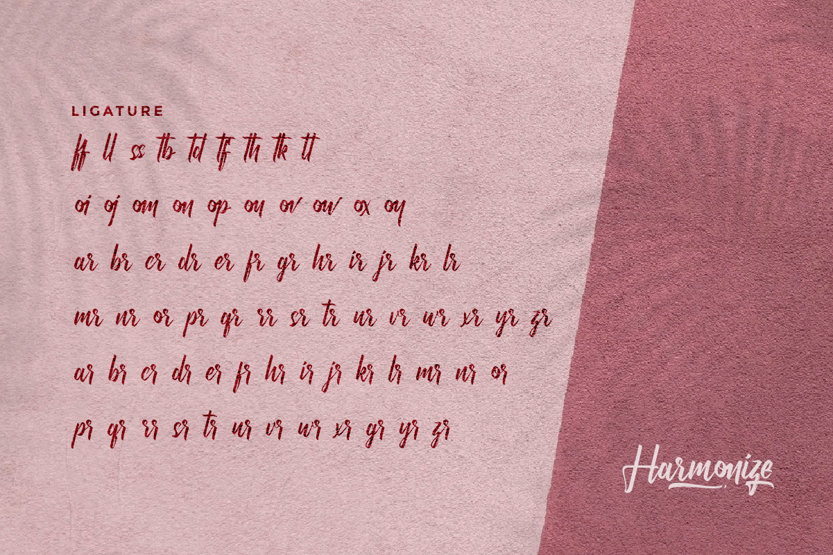 Harmonize Font