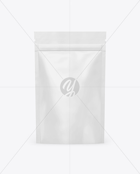 Glossy Stand-Up Pouch Mockup