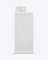 Plastic Rectangular Bottle Mockup