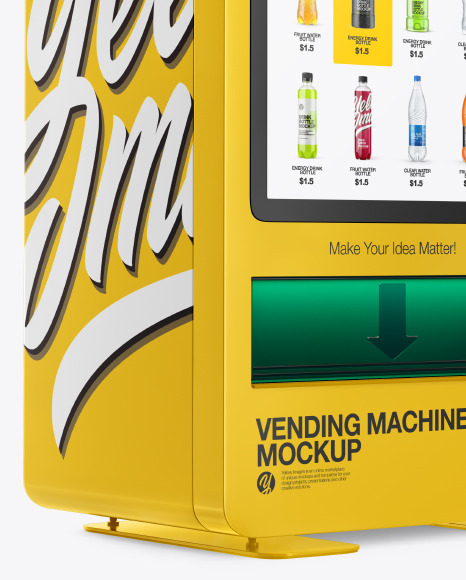 Vending Machine Mockup