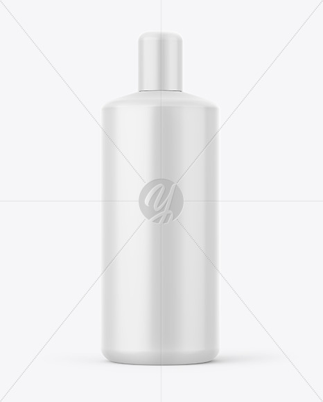 Matte Plastic Bottle Mockup