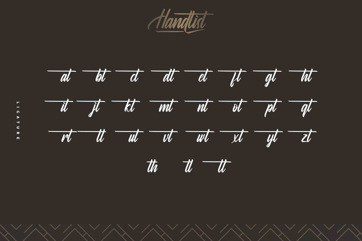 Handlist Font