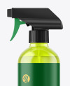 Color Plastic Spray Bottle Mockup