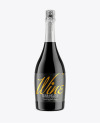 Glossy Wine Bottle Mockup Glossy Wine Bottle Mockup