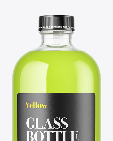 Color Liquid Bottle Mockup Color Liquid Bottle Mockup