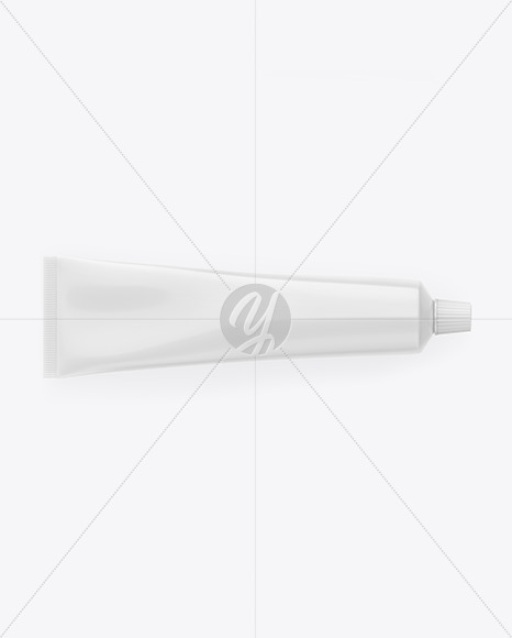 Glossy Cosmetic Tube Mockup