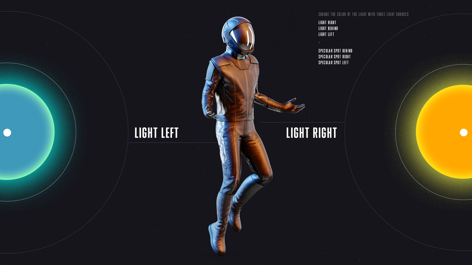 PSD Mockup 3D model SpaceX Astronaut #07 PSD Mockup 3D model SpaceX Astronaut #07