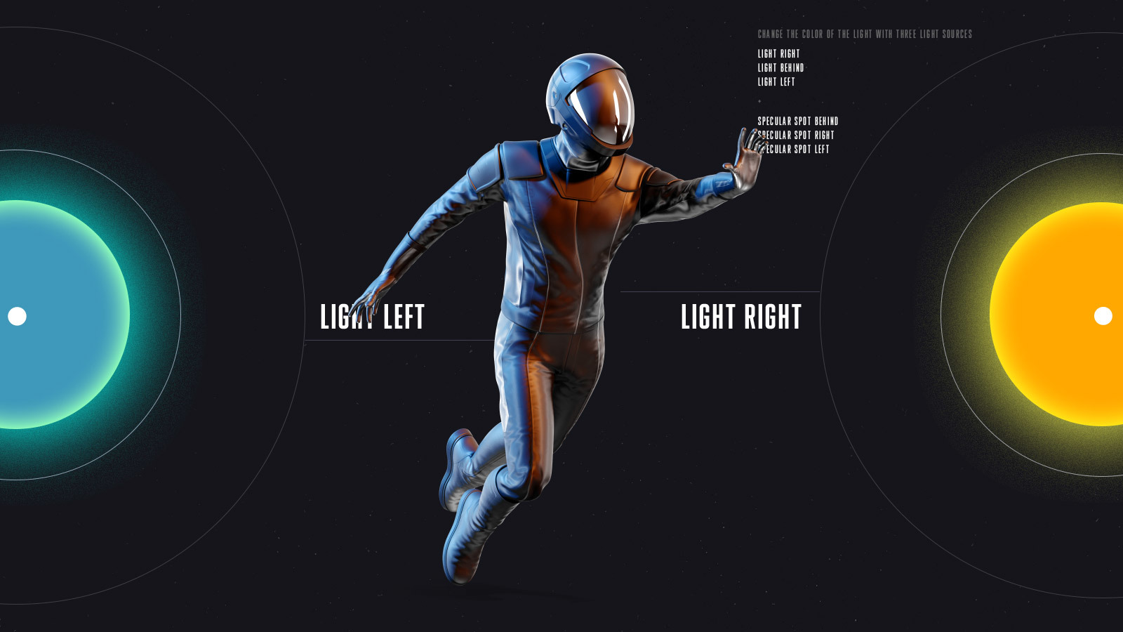 PSD Mockup 3D model SpaceX Astronaut #08 PSD Mockup 3D model SpaceX Astronaut #08