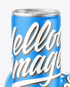 Two Metallic Drink Cans w/ Matte Finish Mockup