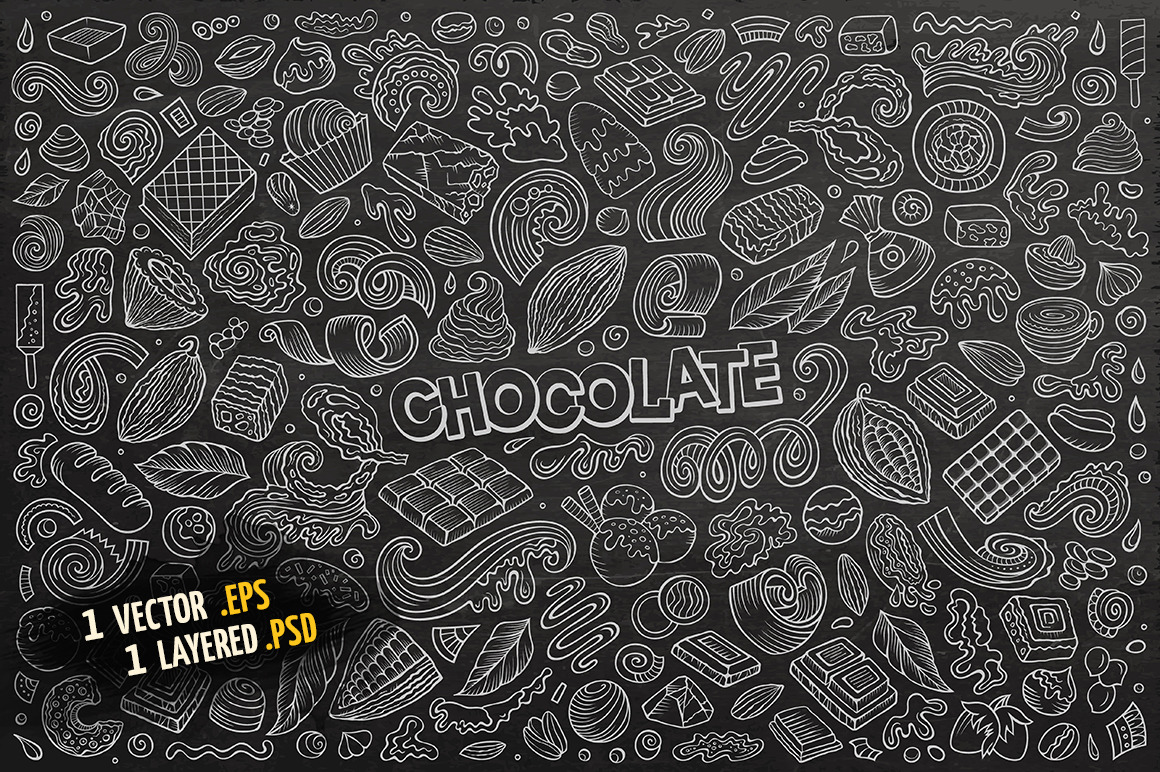 Chocolate Objects & Symbols Set Chocolate Objects & Symbols Set