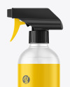 Frosted Spray Bottle Mockup