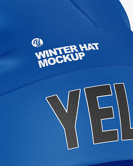 Winter Hat Mockup