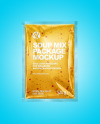 Soup Mix Package Mockup